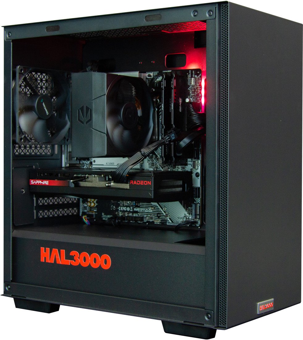 HAL3000 Online Gamer (R5 7600, RX 7600), černá - PCHS2652