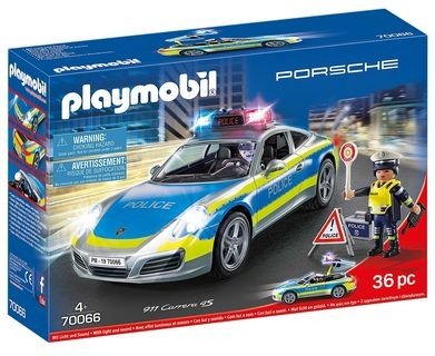 Playmobil City Life 70066 Porsche 911 Carrera 4S Policie