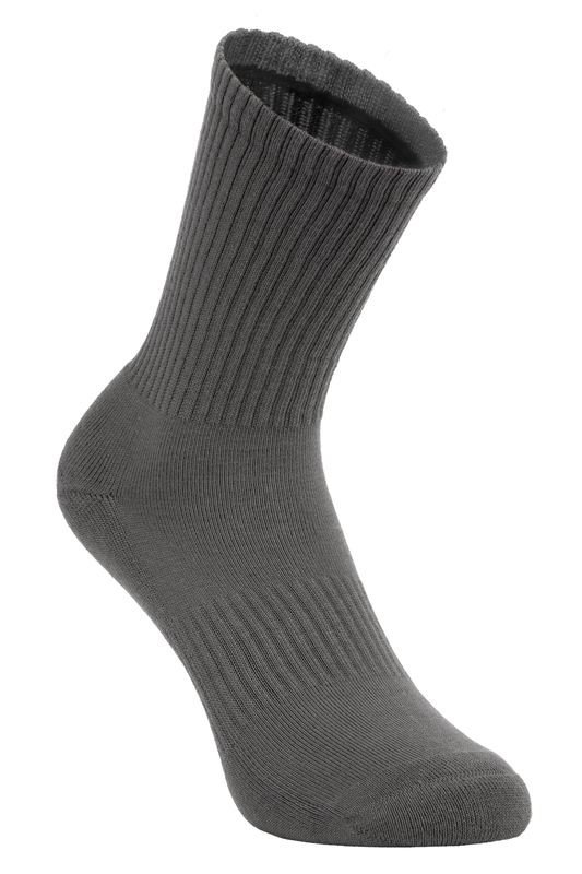 Vilgain Organic Crew Socks 43 - 46 1 pár charcoal