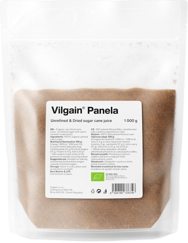 Vilgain Panela BIO 1000 g