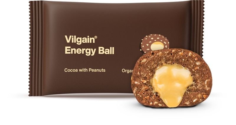 Vilgain Energy Ball BIO kakao s arašídovým máslem 30 g