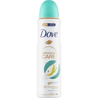 Dove Advanced Care Hruška a Aloe Vera antiperspirant ve spreji 150 ml