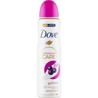 Dove Advanced Care Acai berry antiperspirant ve spreji 150 ml