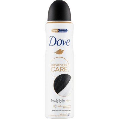 Dove Advanced Care Invisible Dry antiperspirant ve spreji 150 ml