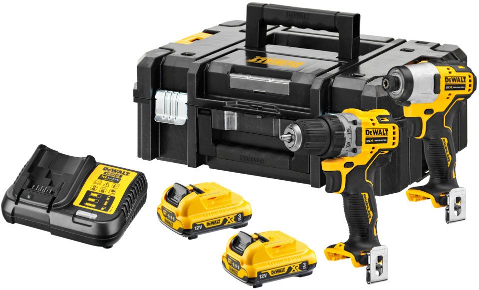 DeWALT DCK2110L2T aku sada DCD701 + DCF801