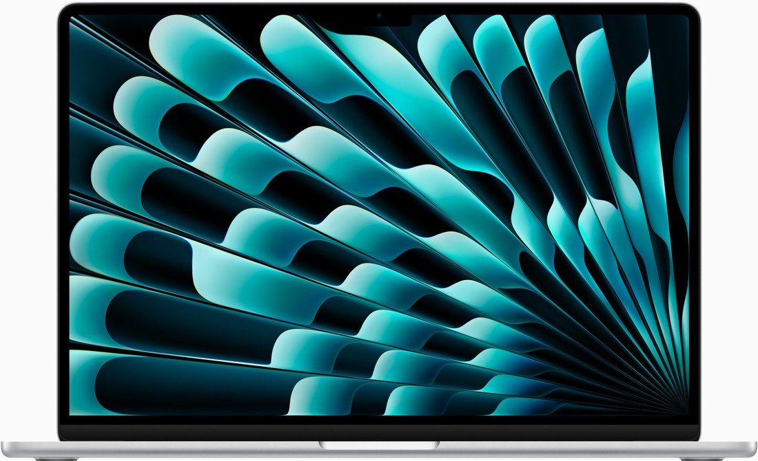 Apple MacBook Air 15, M2 8-core/8GB/512GB SSD/10-core GPU, stříbrná (M2 2023) - MQKT3CZ/A
