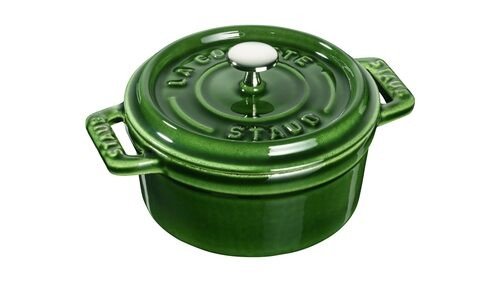 STAUB Mini Cocotte 40509-804-0 mini kastrol s poklicí 10 cm zelená