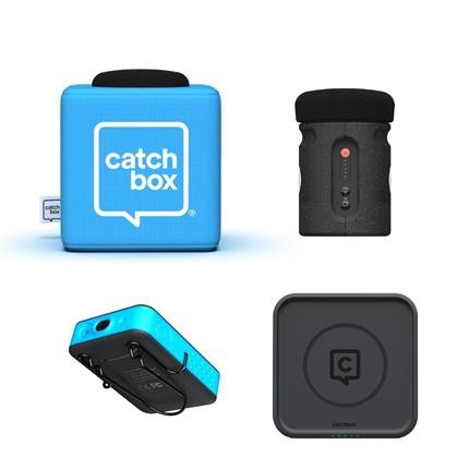 Catchbox Plus s prezentačním mikrofonem