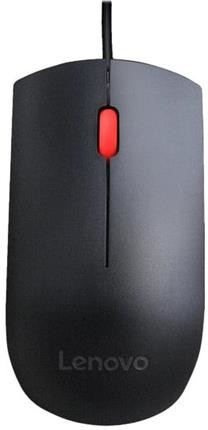 Lenovo Lenovo Essential USB Mouse, USB, 1600 dpi, Black