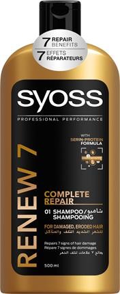 Syoss Renew 7 Complete Repair Shampoo posilující šampon pro poškozené vlasy 500 ml