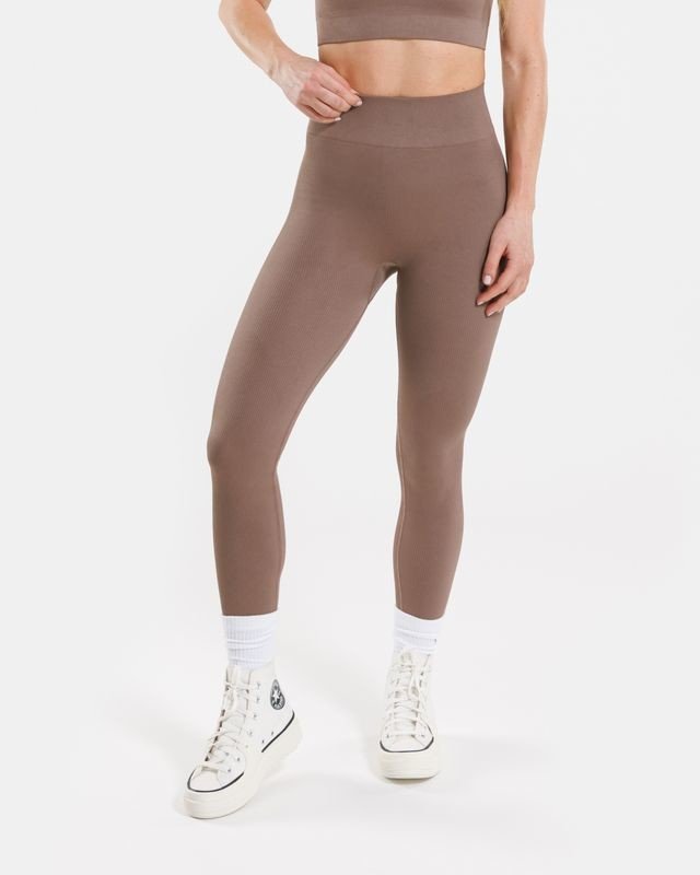 Vilgain Seamless Ribbed Leggings M/L dune