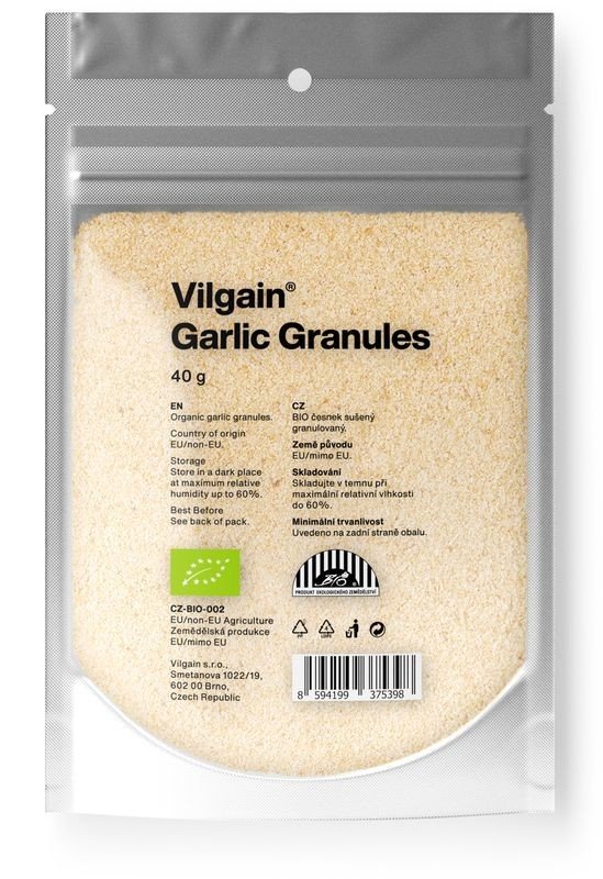 Vilgain Česnek granulovaný BIO 40 g