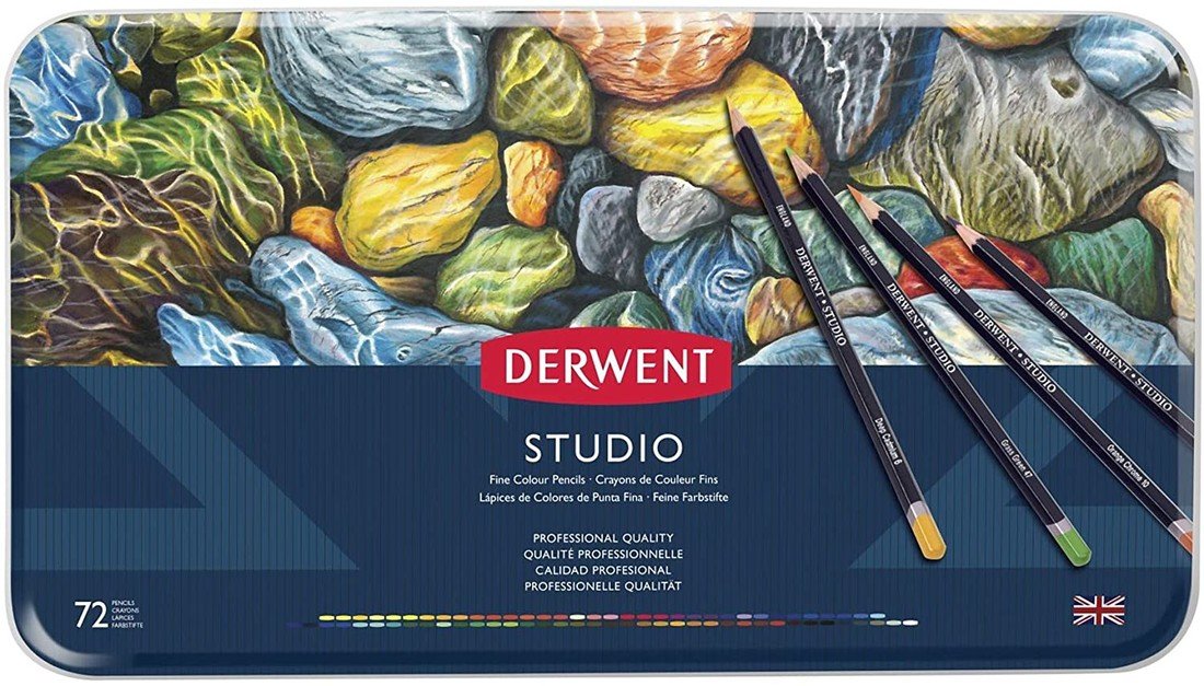 Derwent, 32201, Studio, umělecké pastelky, 72 ks