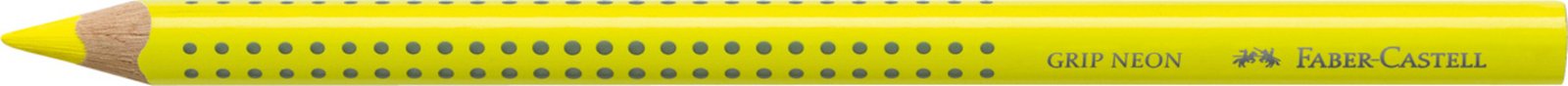 Faber-Castell, Jumbo Grip Neon, suchý neonový zvýrazňovač, kusový, 1 ks Barva: Žlutá Neon