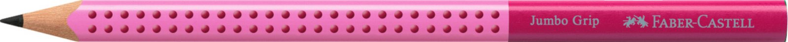 Faber-Castell, Jumbo Grip, grafitová tužka B, kusová, 1 ks Barva: Růžová