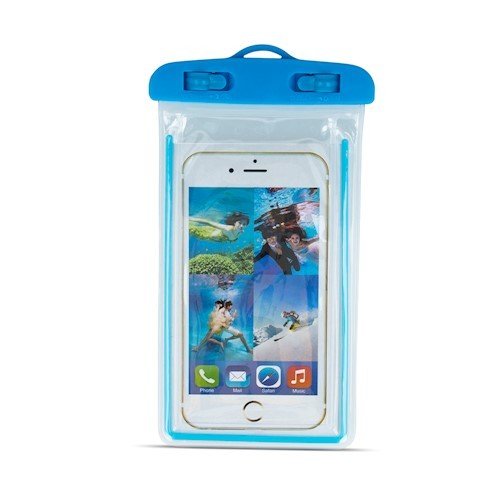 Pouzdro Water Proof vodotěsné do 5,8 palce modré