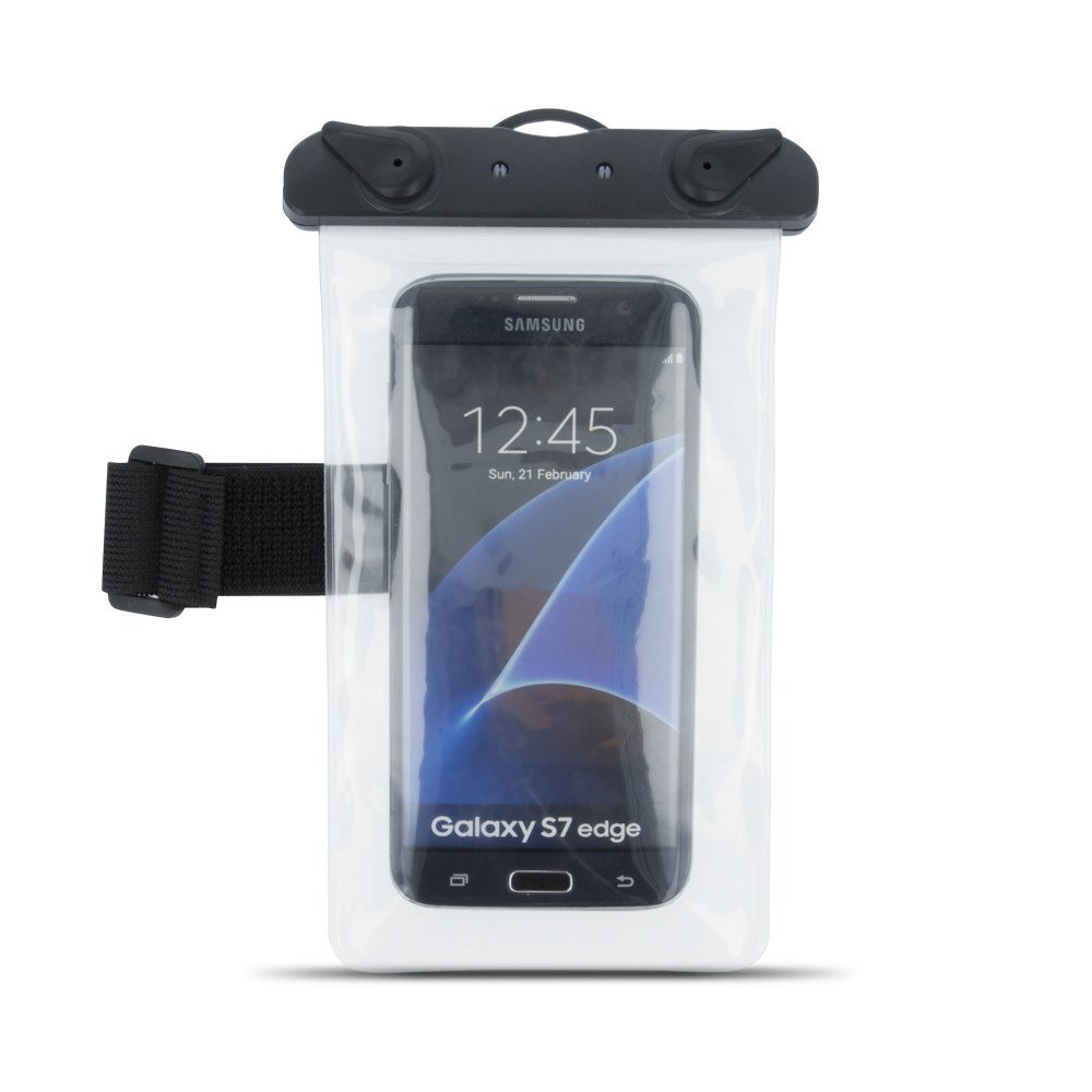 Pouzdro Water Proof vodotěsné velikost XL 5,5 palců ARMBAND na ruku transparentní