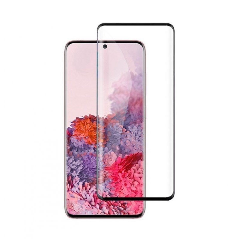 Screen Glass Protector Samsung G985 Galaxy S20+ 5D Full Glue Ceramic černé 1025542