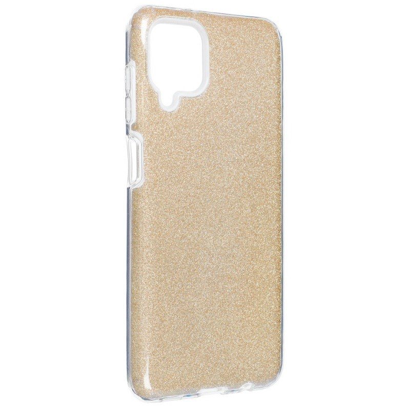 Pouzdro silikon Samsung A125 Galaxy A12, M12 Shining zlaté