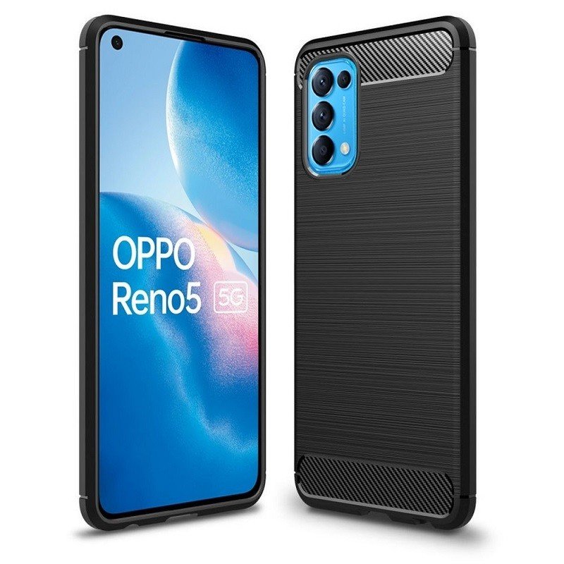 Pouzdro Forcell Carbon OPPO Reno 5 4G / Reno 5 5G / Reno 5K / Find X3