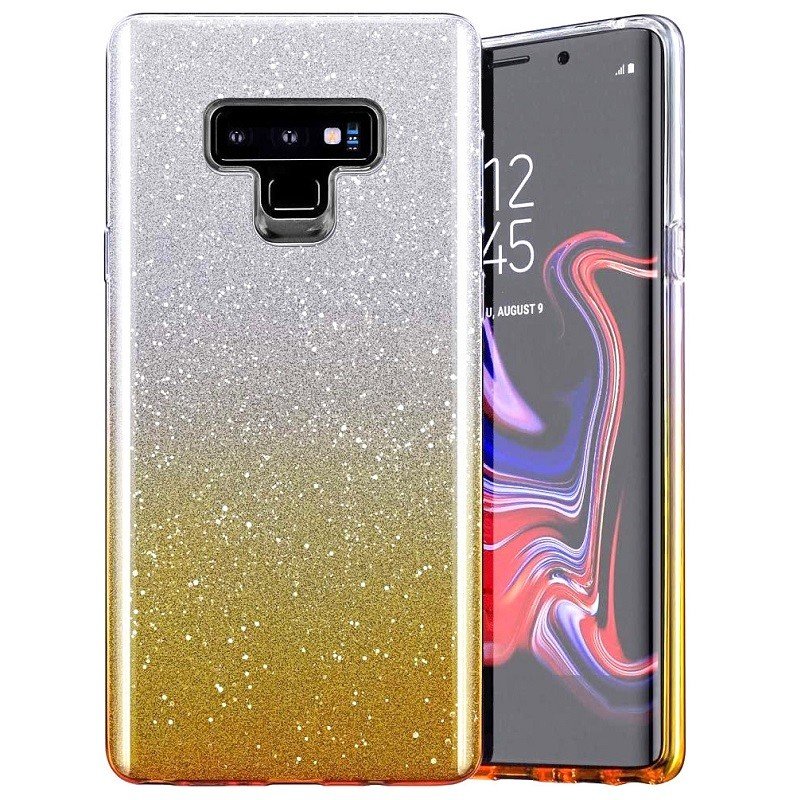 Pouzdro silikon Samsung A235 Galaxy A23 4G, A236 Galaxy A23 5G Shining stříbrné / zlaté