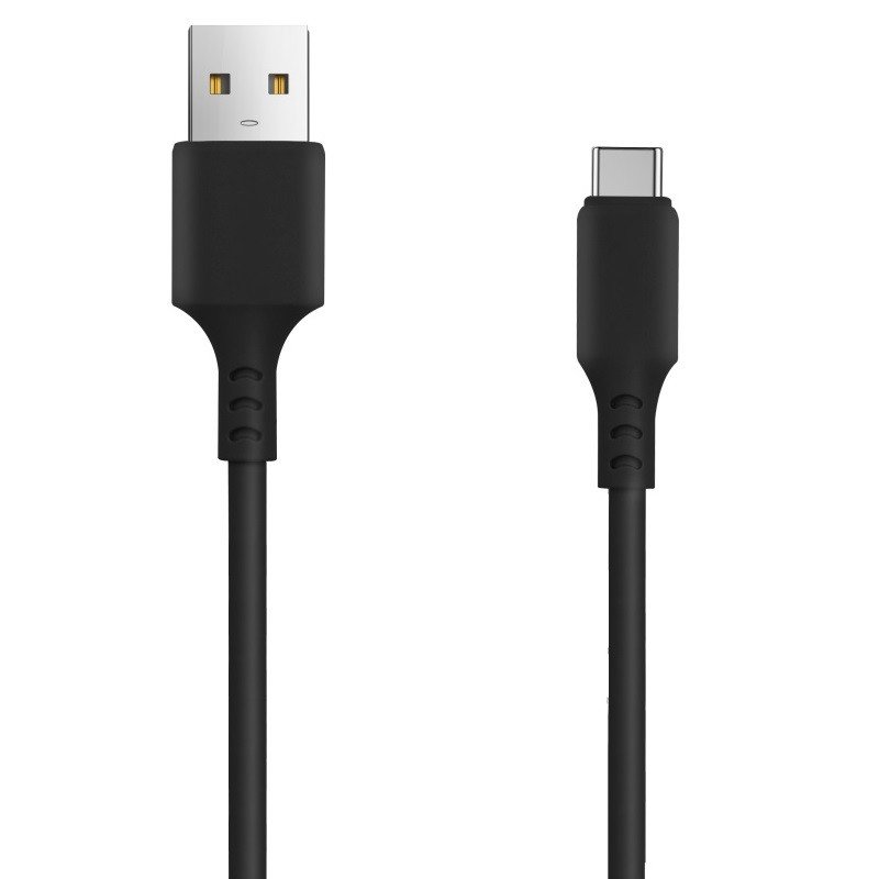 USB datový kabel USB-C 1m 3A černý