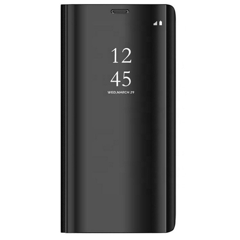 Pouzdro Flip Huawei Y6P Clear View černé