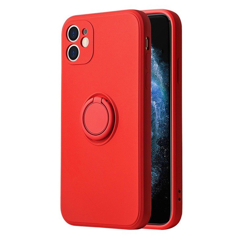 Pouzdro silikon Xiaomi Redmi Note 10, Note 10S Vennus Ring červené