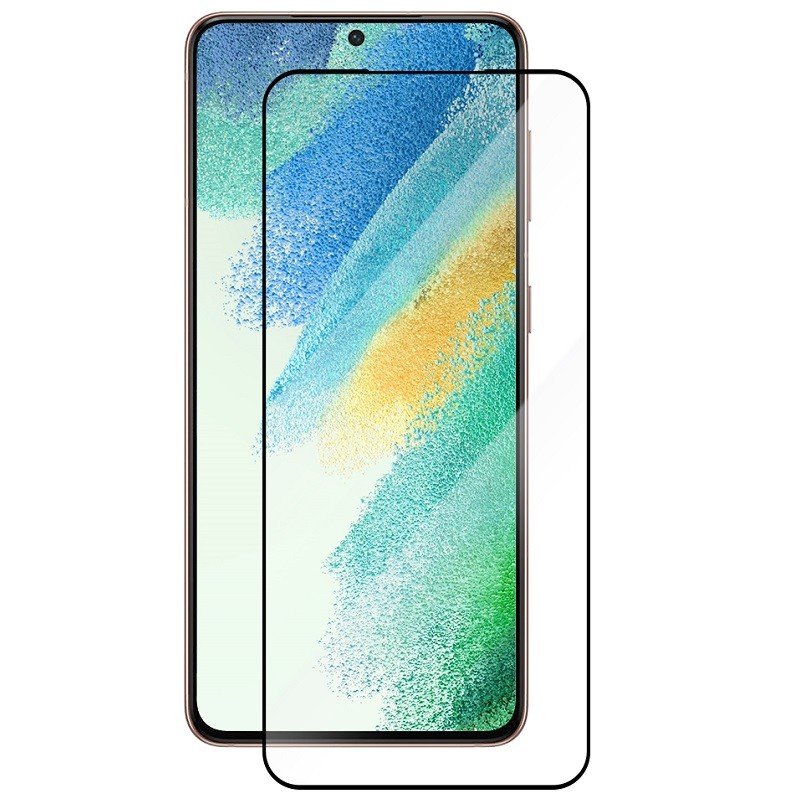 Screen Glass Samsung S901 Galaxy S22 5G 5D Full Glue zaoblené černé 1027084
