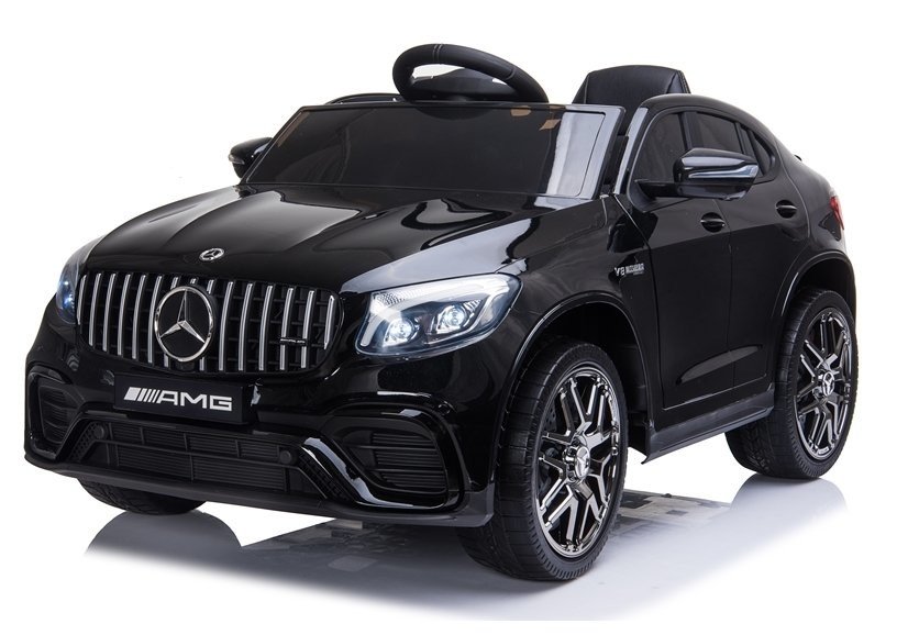 mamido Dětské elektrické autíčko Mercedes-Benz GLC 63S 4x4 lakované černé