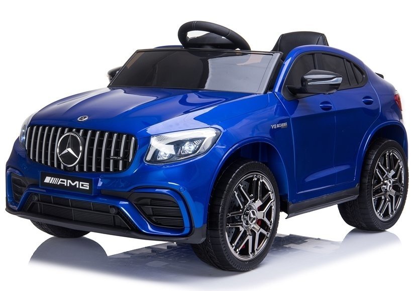 mamido Dětské elektrické autíčko Mercedes-Benz GLC 63S 4x4 lakované modré