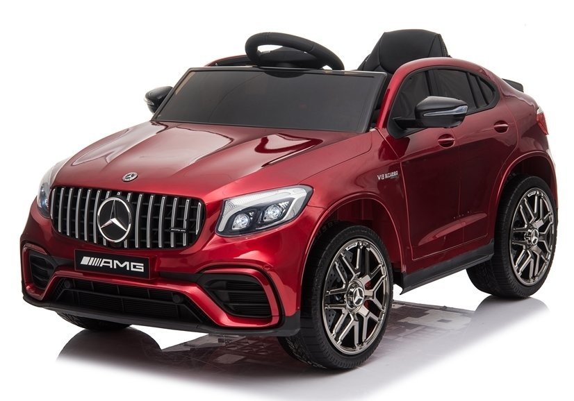 mamido Elektrické autíčko Mercedes-Benz GLC 63S 4x4 lakované červené