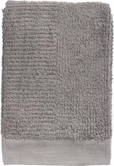 Šedohnědá bavlněná osuška 140x70 cm Classic - Zone
