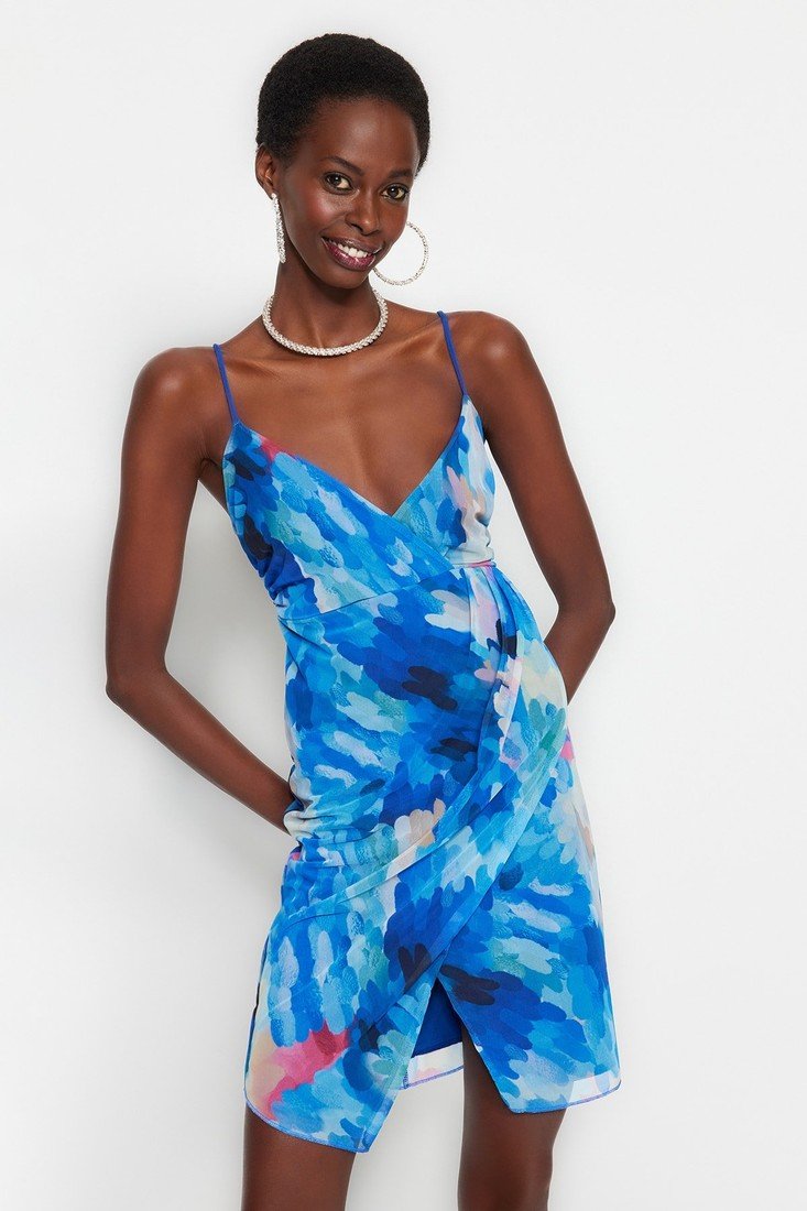 Trendyol Dress - Multicolored - Wrapover