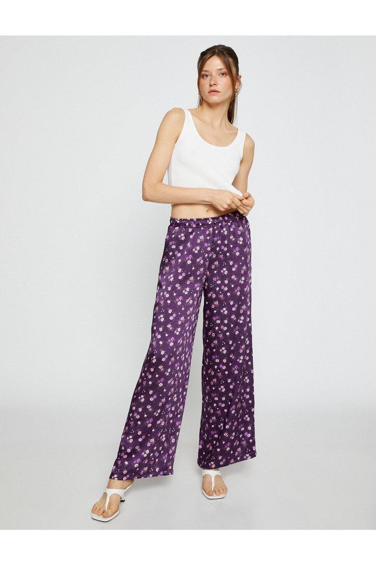Koton Pants - Purple - Relaxed