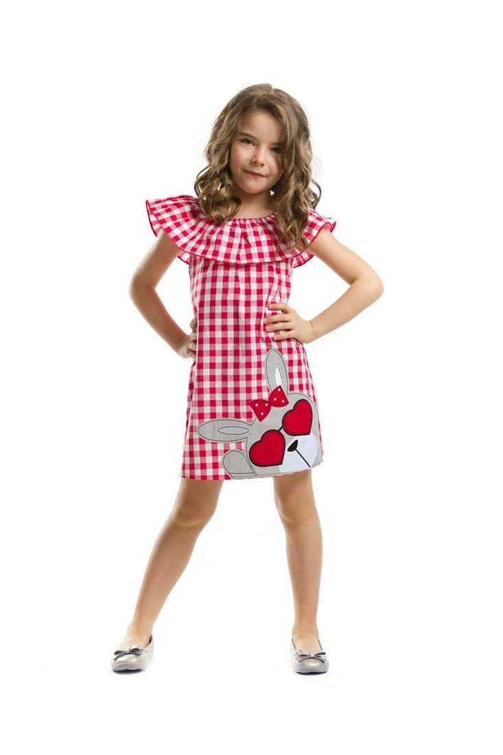 Dívčí šaty Denokids CFF-19Y1-193/Multi-color