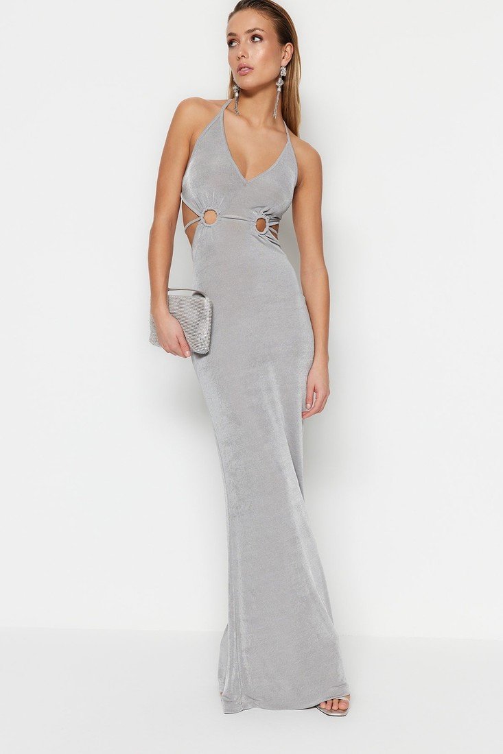 Trendyol Evening & Prom Dress - Gray - Mermaid