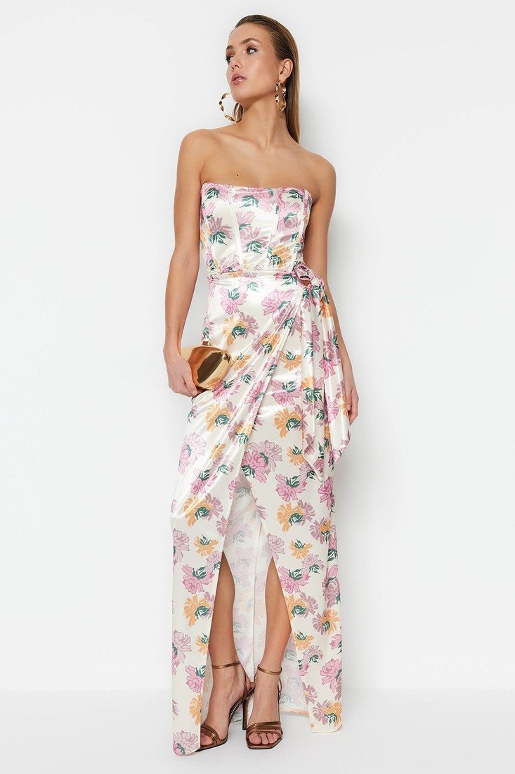 Trendyol Evening & Prom Dress - Multicolored - Wrapover