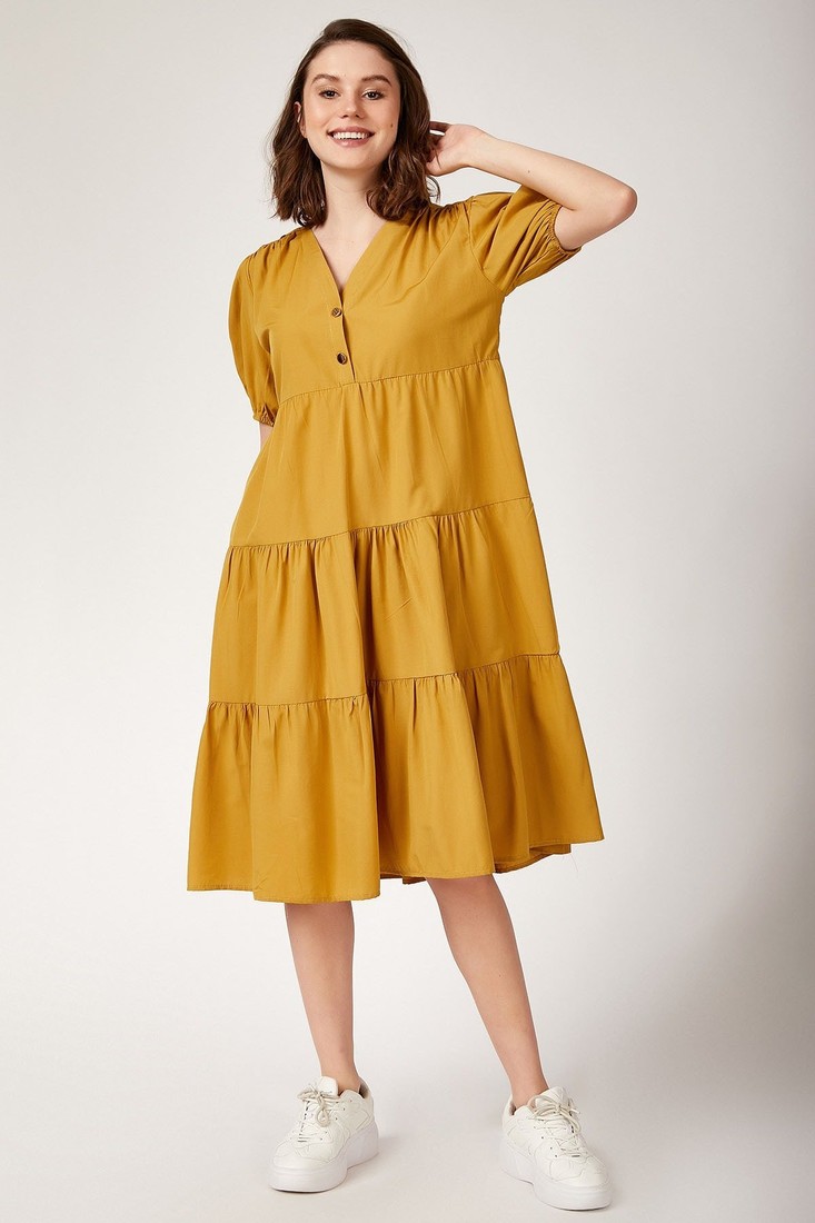 Bigdart Dress - Yellow - A-line