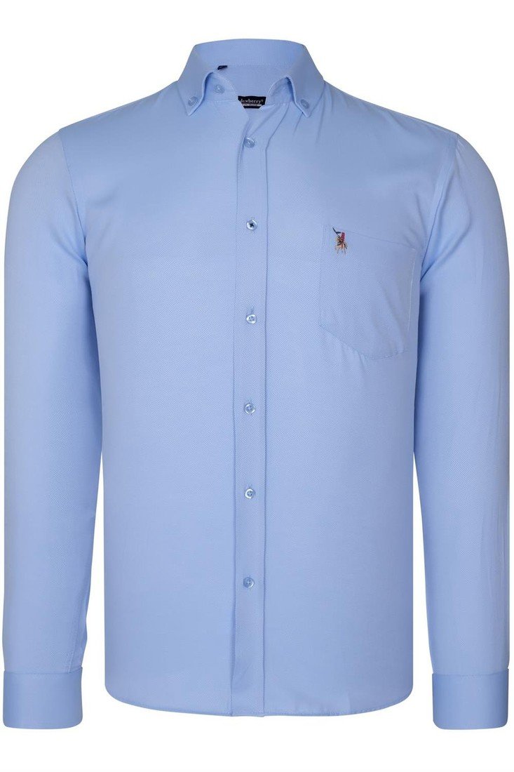 G785 DEWBERRY MENS SHIRT-BLUE