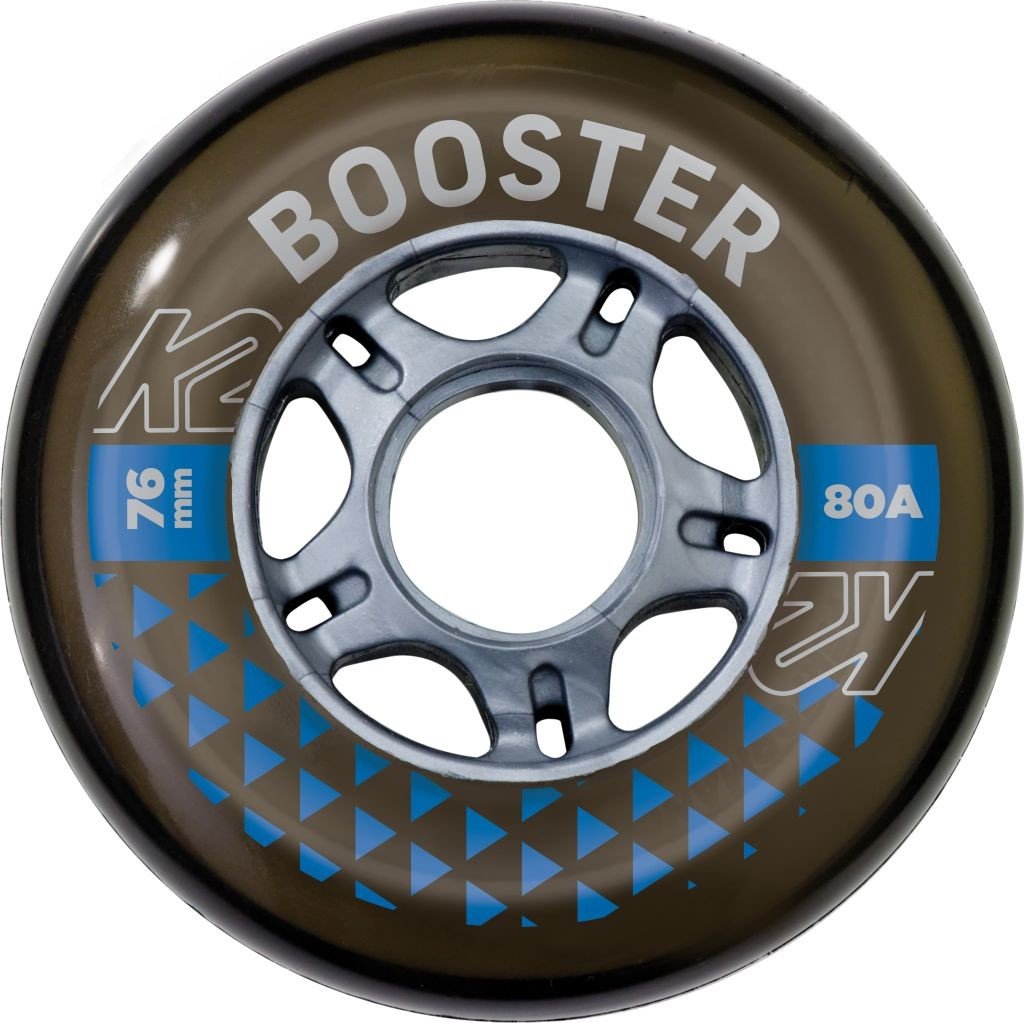 Kolečka k inline bruslím K2 BOOSTER 76MM 80A 8-WHEEL PACK W ILQ 5 (2023) velikost: OS (UNI)
