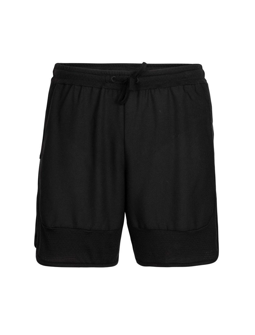 pánské kraťasy ICEBREAKER Mens ZoneKnit™ Shorts, Black velikost: L