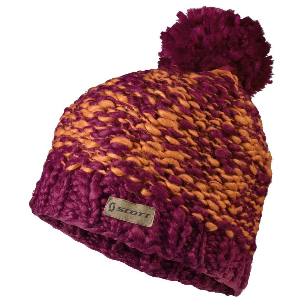 SCOTT Beanie W's MTN 110, san pu/or cr (vzorek) velikost: OS (UNI)