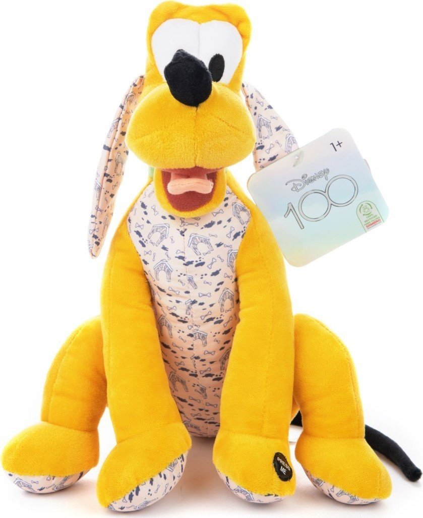 Plyšovo/látkový pes Pluto se zvukem 28 cm - Alltoys