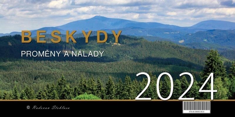 Kalendář 2024 Beskydy/Proměny a nálady - stolní - Radovan Stoklasa