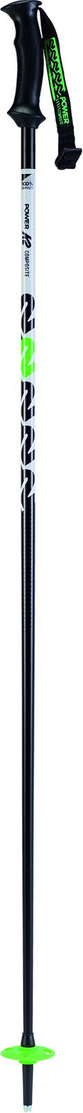 pánské lyžařské hole K2 POWER COMPOSITE black (2019/20) velikost: 115 cm
