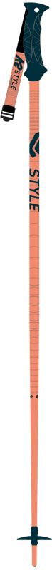 dámské lyžařské hole K2 STYLE COMPOSITE coral (2021/22) velikost: 110 cm