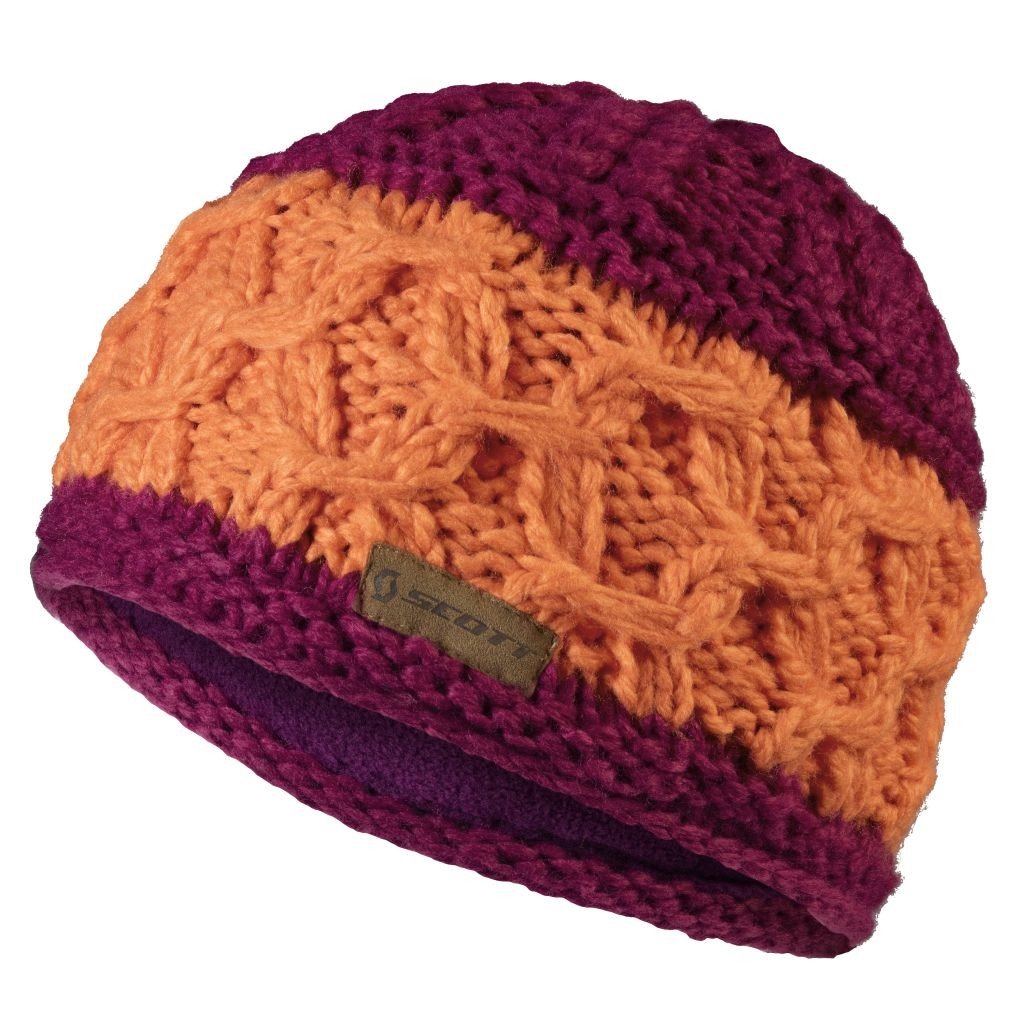 SCOTT Beanie W's MTN 50, san pu/or cr (vzorek) velikost: OS (UNI)
