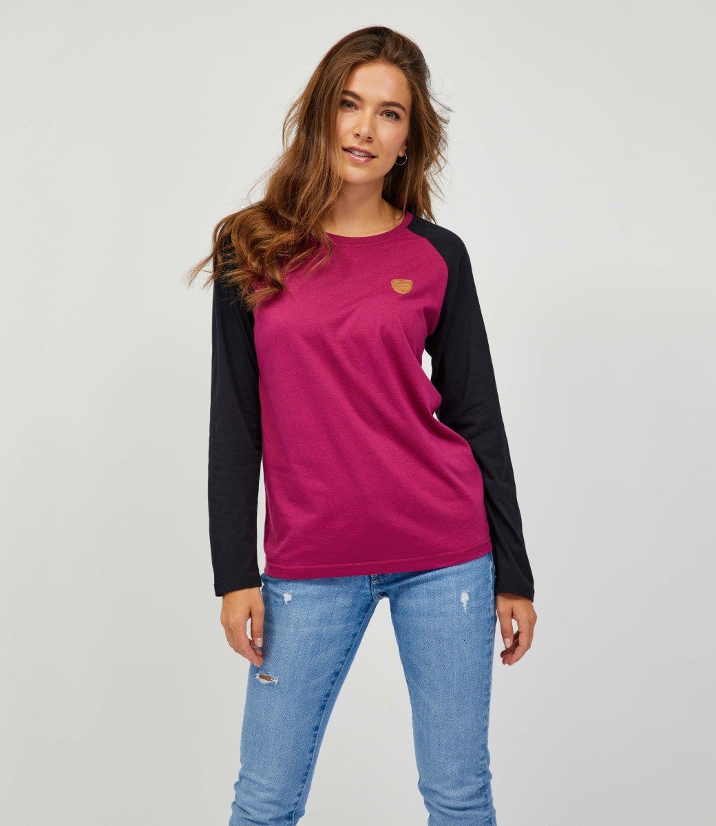 Dámské triko tia sam 73 fialová s