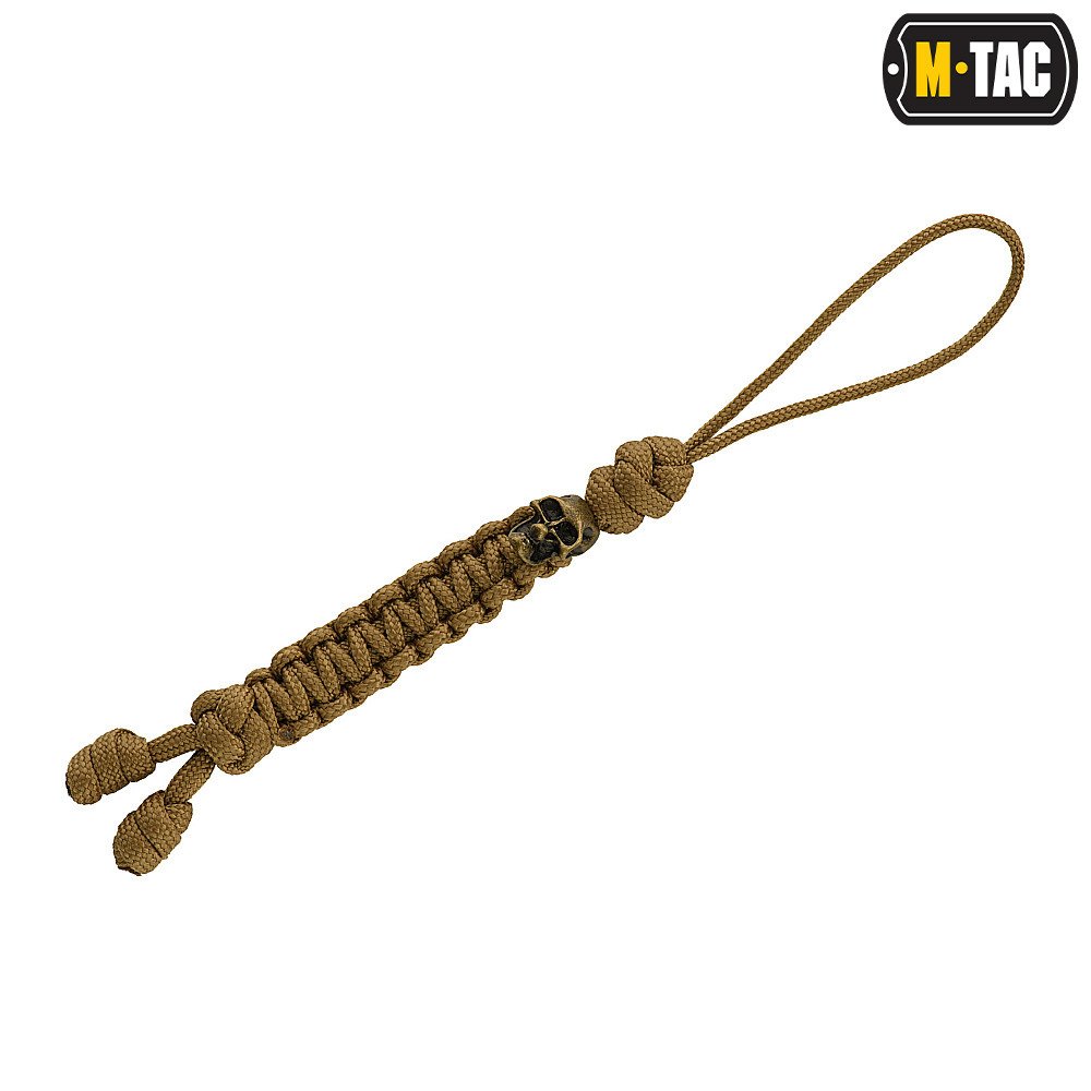 Šňůrka na nůž M-Tac Lanyard Snake Skull - coyote